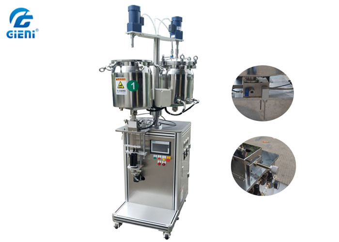 Máquina de rellenar del rimel durable profesional para el material cosmético de gran viscosidad