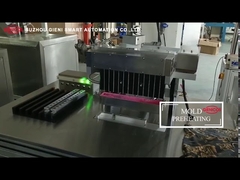 Cosmetic Lipstick Filling Machine SUS304  2160-3600pcs/Hour Metal Mold