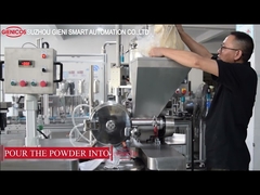 Maquina de Presión de Polvo Cosmético de Acero Inoxidable 8pcs Martillo Con Alimentación de tornillo