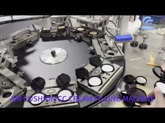 CUSHON AIR Máquina de llenado de crema CC cosmética 10pcs/min con 16 estaciones giratorias