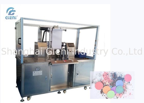 Máquina cosmética ajustable de la prensa del polvo de la presión con la cubierta de cristal