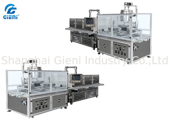 Semi - bocas autos de la máquina de rellenar 10 de Lipbalm con la función del precalientamiento