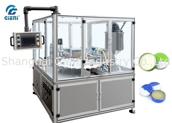 Tipo capsuladora del pistón del control del PLC para la máquina de rellenar de la vaselina con el material del acero inoxidable