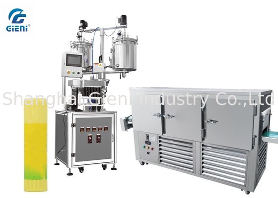 llenador del protector labial de la goma 220V con los moldes de refrigeración del túnel 6-10/la salida mínima