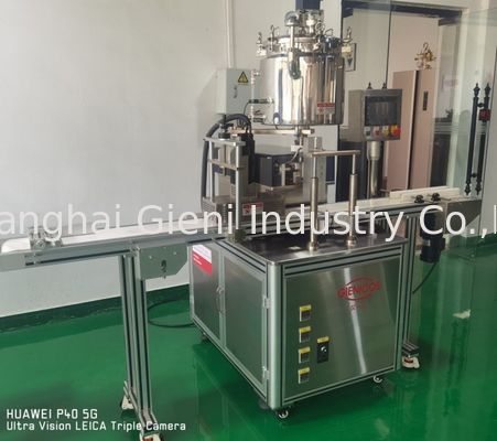 Tanque de calentamiento de 20L JSFL Máquina llenadora de lápiz labial tipo barra de labios de una sola boquilla 20-30 piezas/min