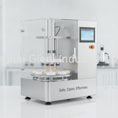 Máquina ergonómica rotativa de llenado de crema CC con funcionamiento libre de polvo y bajo ruido (< 75 dB) para una producción cosmética segura