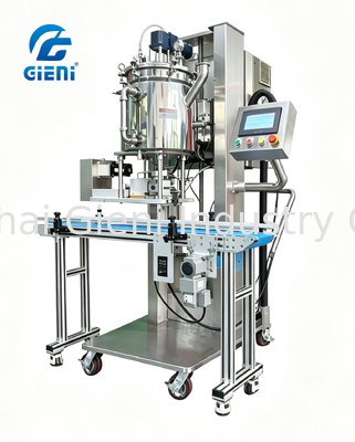 Máquina de llenado caliente de volumen personalizado con tecnología de elevación de tanques y pistones intercambiables para llenado cosmético