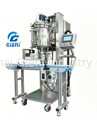 Máquina de llenado en caliente de alta velocidad con tecnología de elevación de tanque y precisión servoaccionada para cosméticos