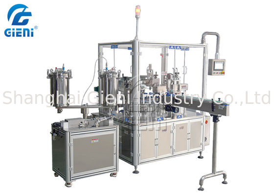 SUS304 máquina de rellenar del rimel del motor servo del tanque 2ml