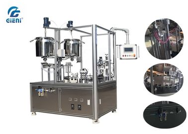 Un buen precio. Tipo máquina de relleno y que capsula AC220V del rimel del pistón con el sistema de elevación en línea