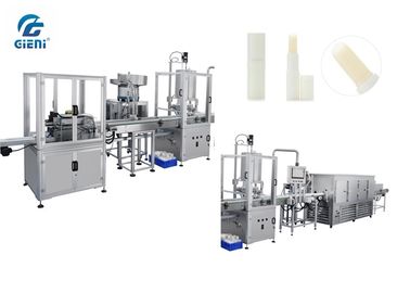 Un buen precio. Equipo de relleno del protector labial de la alta precisión con el refrigerador, garantía de 1 año en línea