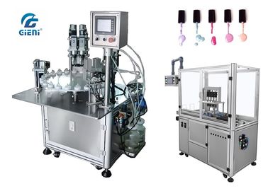Un buen precio. Máquina de embotellado del esmalte de uñas de la eficacia alta 220V con la capsuladora serva en línea