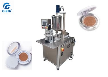 Un buen precio. Tipo semiautomático cosmético de la máquina de rellenar del color crema del cc del amortiguador en línea