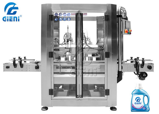 Un buen precio. Máquina de rellenar cosmética movible de las bocas lineares del líquido 2 en línea