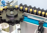 Máquina de etiquetado rotatoria de la cabeza doble automática para la botella redonda de cristal