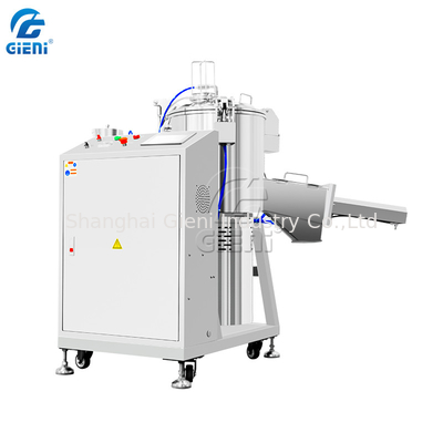Un buen precio. La máquina de alta velocidad 10kgs de la prensa del polvo del maquillaje de 2.2kw 50L engrasa el dispositivo de rociadura en línea