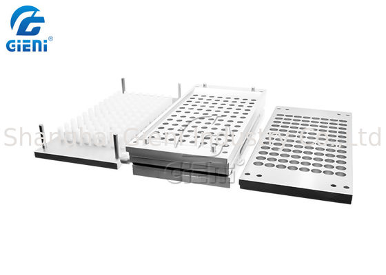 Tipo manual multi de Cativies de la barra de labios del molde cosmético de aluminio del protector labial