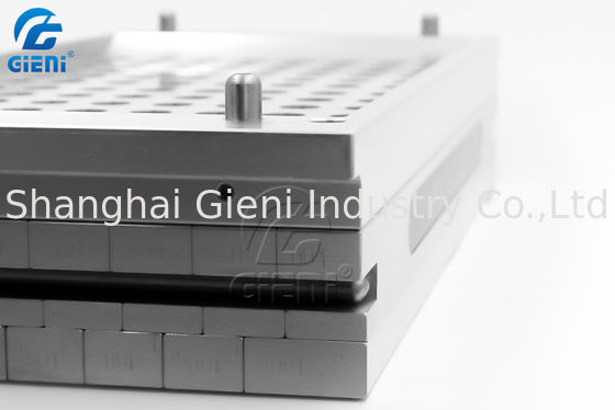 Tipo manual multi de Cativies de la barra de labios del molde cosmético de aluminio del protector labial