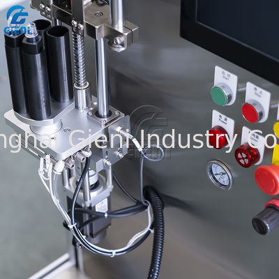 Máquina de rellenar de la boca del rimel del lustre dual del labio con el tanque 20L