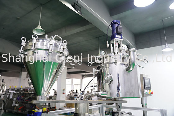 Línea de producción automática completa de la máquina tapadora de llenado del rimel del brillo del labio del robot de ABB