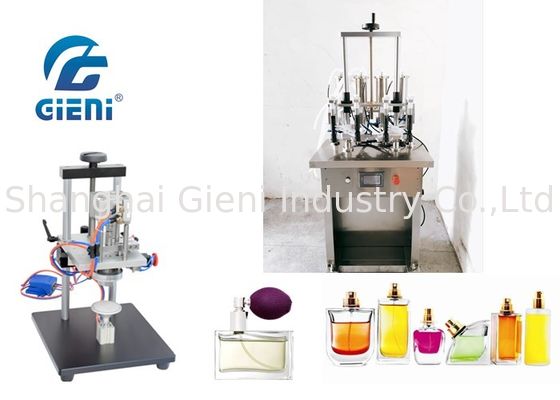 Máquina semi auto 10-20bot/Min de la fabricación del esmalte de uñas de 4 bocas con el arrugador