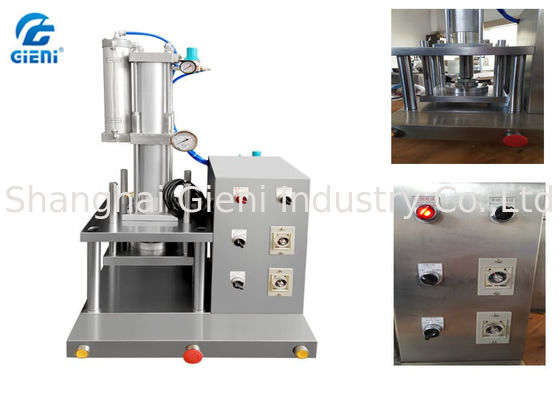Máquina de la prensa del polvo del maquillaje del sombreador de ojos para un molde presionado cavidad