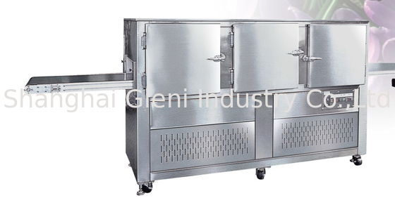 Túnel de refrigeración para la máquina de rellenar de la vaselina con el transportador ajustable de la velocidad