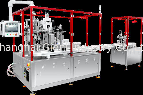 Máquina avanzada de moldeo de lápiz labial de silicona para el llenado masivo de lápiz labial