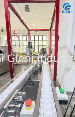 Máquina automática de llenado de lápiz labial de silicona con dispositivo de vacío de dos etapas separado