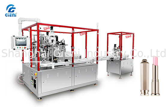 Máquina automática de llenado de lápiz labial de silicona de alta precisión