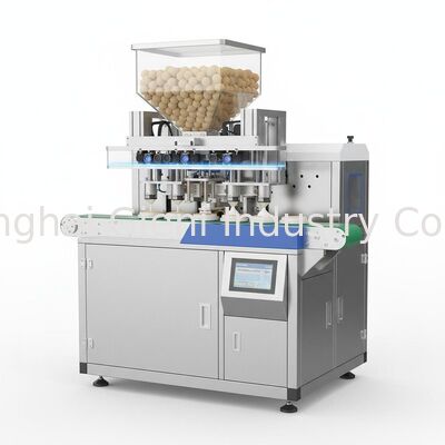 Máquina de llenado de cojines coreana con detección visual de desbordamiento para producción de alta velocidad y compatibilidad con esponjas NBR