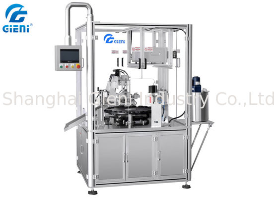 Máquina de rellenar cosmética líquida semi auto para el lápiz del lápiz de ojos con la bola de acero