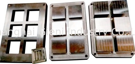 Máquina compacta de la prensa del polvo de la 3ra generación para el colorete, diseño grabado en relieve