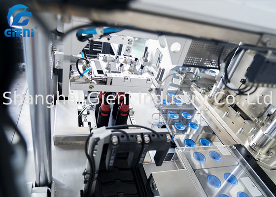 Máquina de rellenar de la barra de labios del silicón del pistón 1000PCS/H