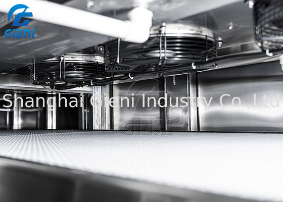 Máquina de rellenar cosmética de refrigeración del túnel del exfoliante corporal