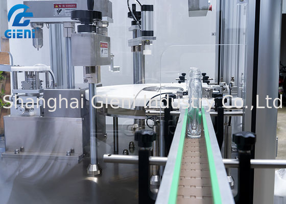 Prensa de planchar del limpiador de alta velocidad cosmético de la botella