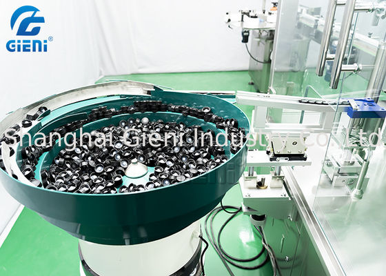 Máquina de rellenar rotatoria de la botella cosmética del dropper del PLC