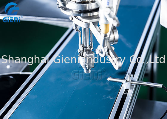 Máquina cosmética de relleno de la prensa del polvo del modo en línea