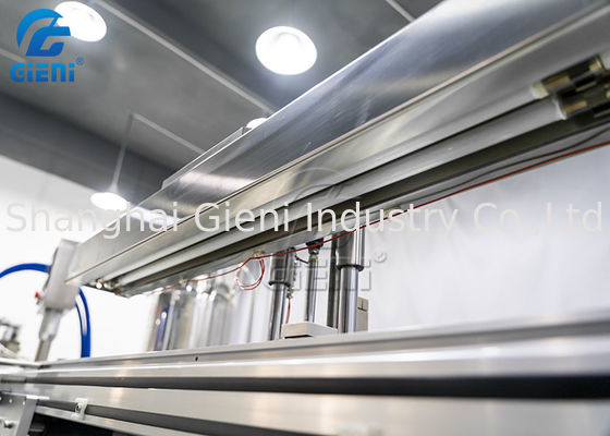 3 capas de 50ml del protector labial de la máquina de rellenar cosmética del palillo con 4 bocas