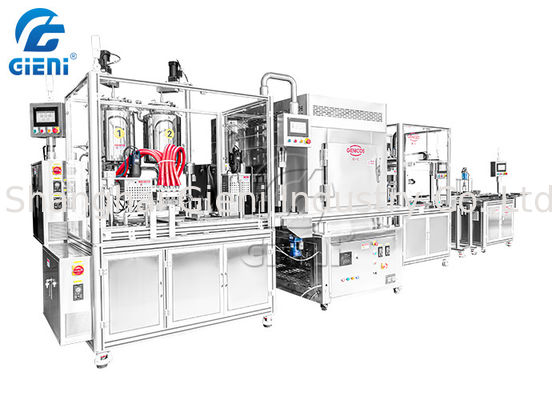 equipo de fabricación de la barra de labios de 960Pcs/Min Silicone Cosmetic Filling Machine