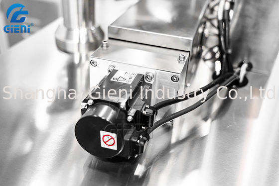 Tipo rotatorio control cosmético 60pcs/Min del PLC de la máquina de rellenar del rimel