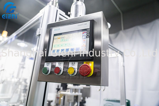 Máquina de rellenar 50Pcs/Min Rotary Type del lustre cosmético del labio 7KW