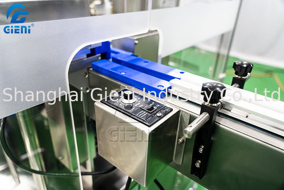 Tipo rotatorio control cosmético 60pcs/Min del PLC de la máquina de rellenar del rimel