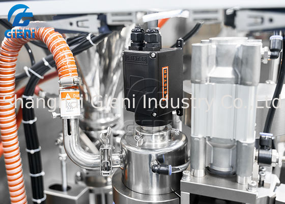 servo de aislamiento de relleno de la máquina del tubo del lustre del labio de 40ppm 250ml conducido