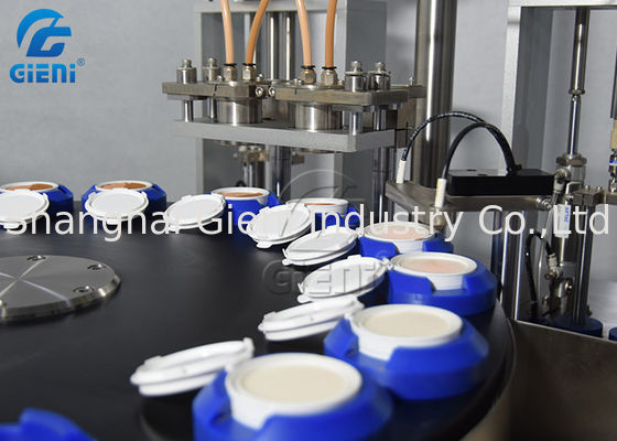 máquina de rellenar cosmética rotatoria 20ml para la crema de fundación del BB 30pcs/Min