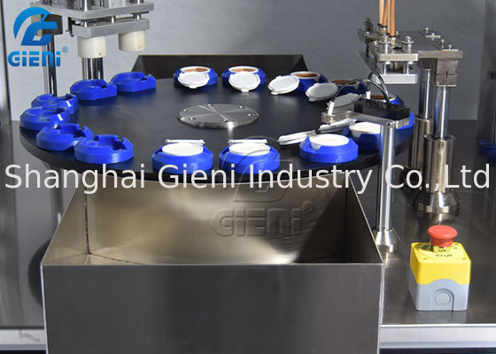 máquina de rellenar cosmética rotatoria 20ml para la crema de fundación del BB 30pcs/Min