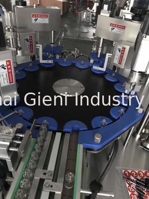 máquina de 45pcs/Min Nail Polish Filling Capping con 2 bocas