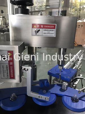 máquina de 45pcs/Min Nail Polish Filling Capping con 2 bocas