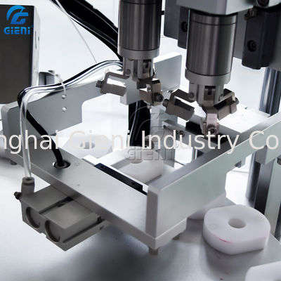 Llenador de la máquina del lustre del labio del control del PLC 7KW, llenador rotatorio del tubo del lustre del labio