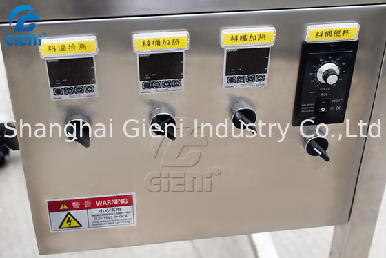 tipo manual llenador del tanque 20L de la barra de labios del molde de metal con el transportador de refundición